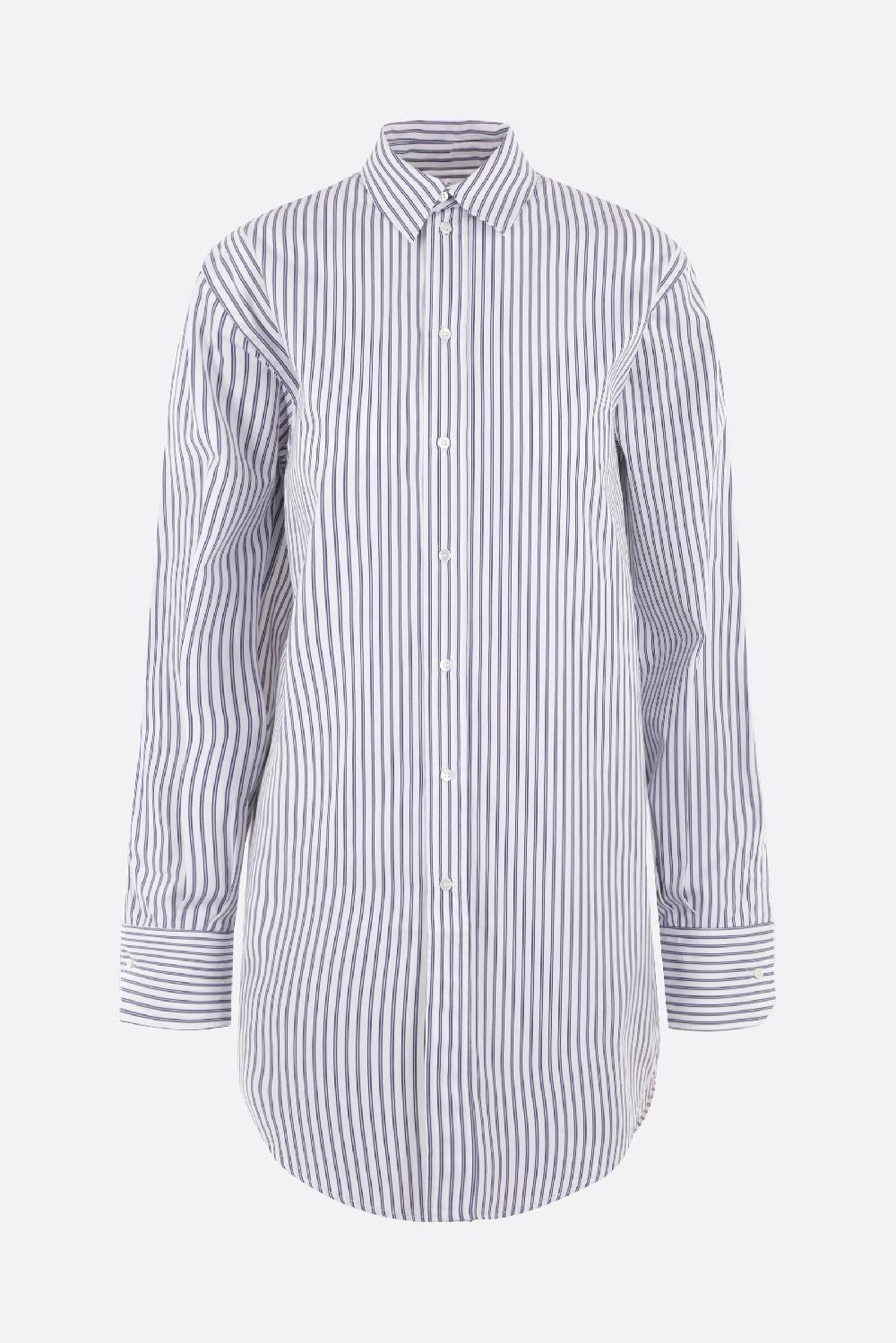 Womens Sa Su Phi Casual Shirts In White Blue