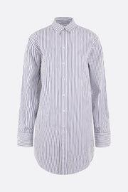 Womens Sa Su Phi Casual Shirts In White Blue