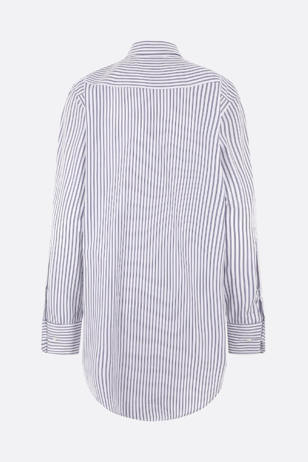 Womens Sa Su Phi Casual Shirts In White Blue
