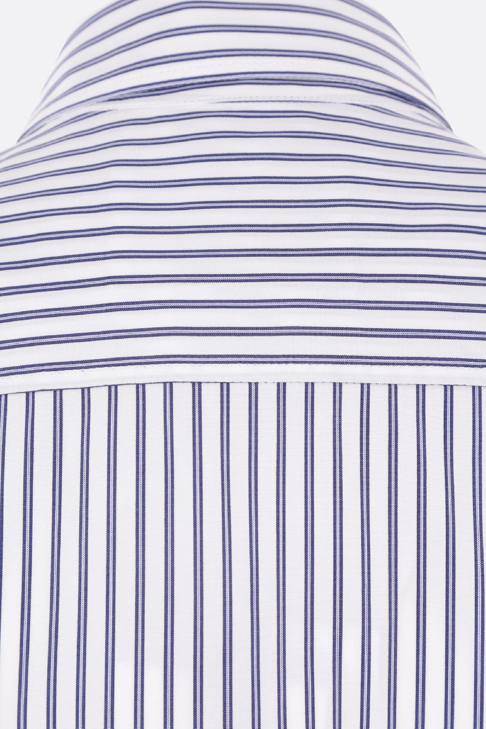 Womens Sa Su Phi Casual Shirts In White Blue