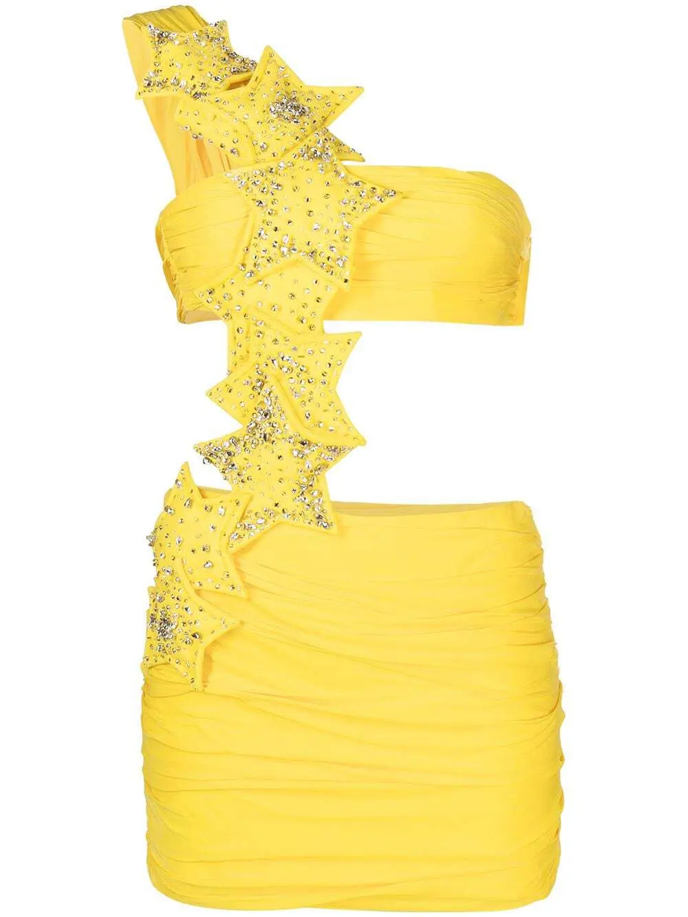 Dsquared2 Women's Mini Dress in Yellow