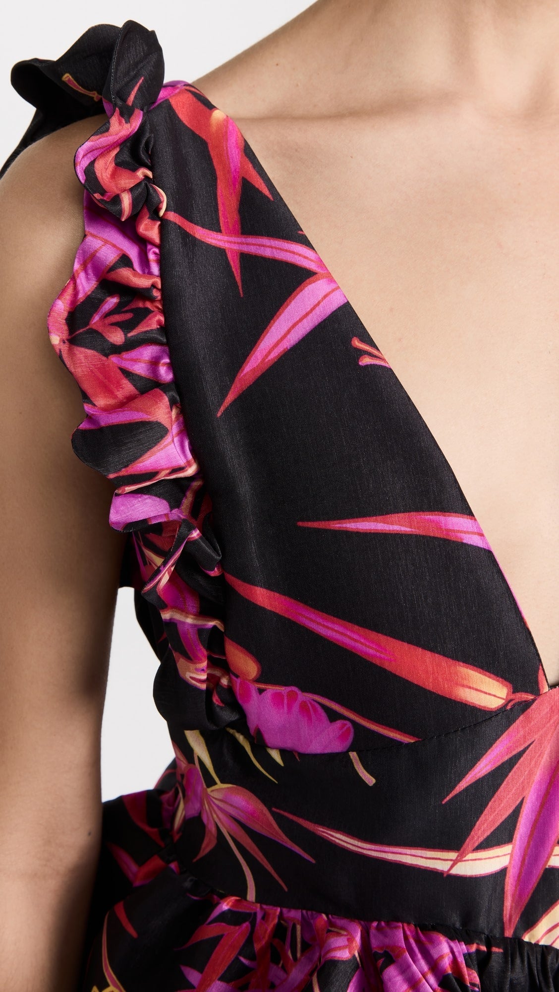 Womens Kika Vargas Occasion Dress In Black Multi