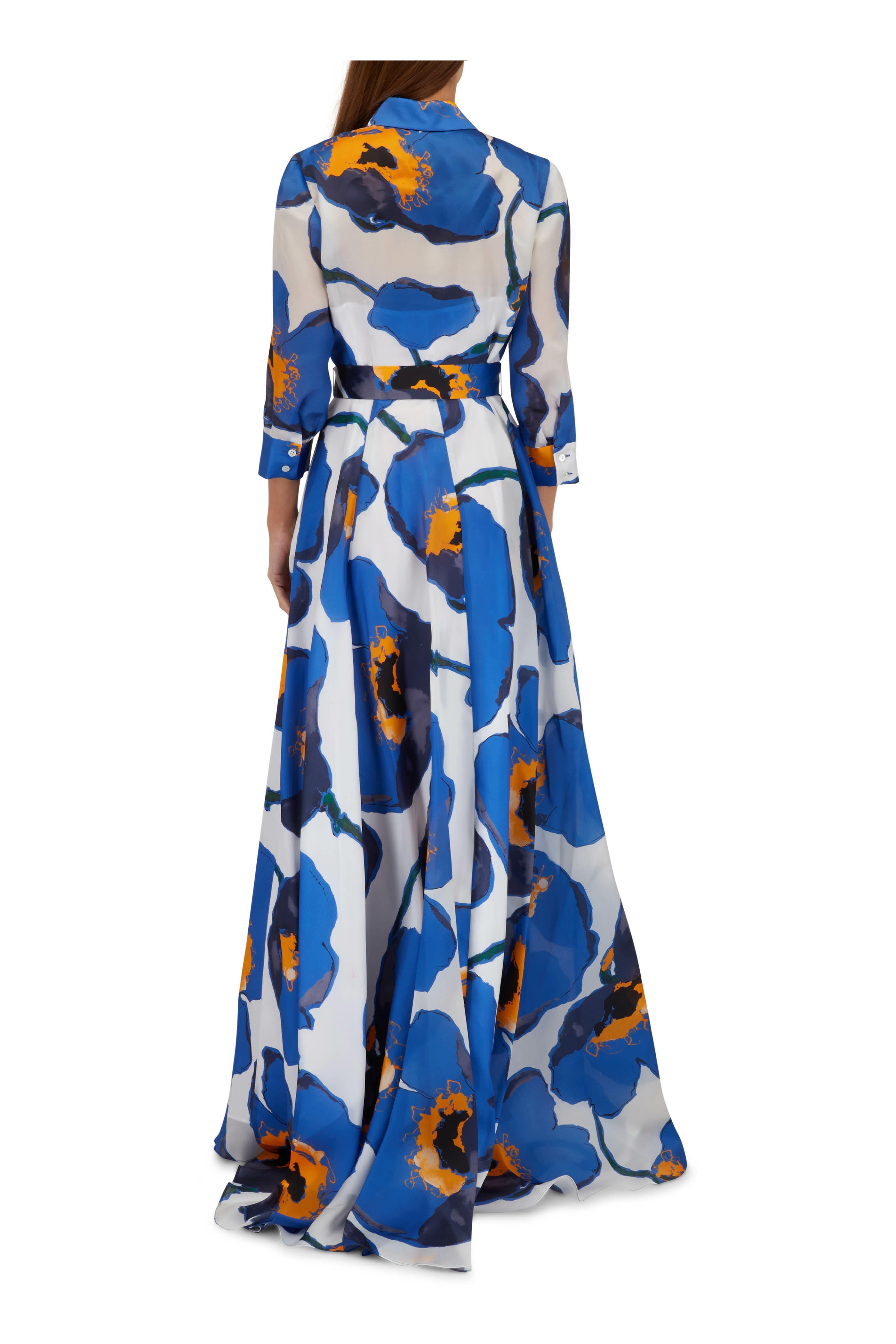 Womens Carolina Herrera Evening Gowns In Blue Multi