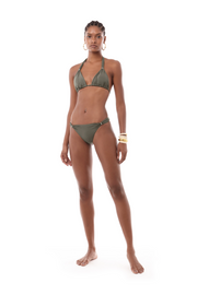 Womens Raquel Diniz Bikini Bottoms In Green
