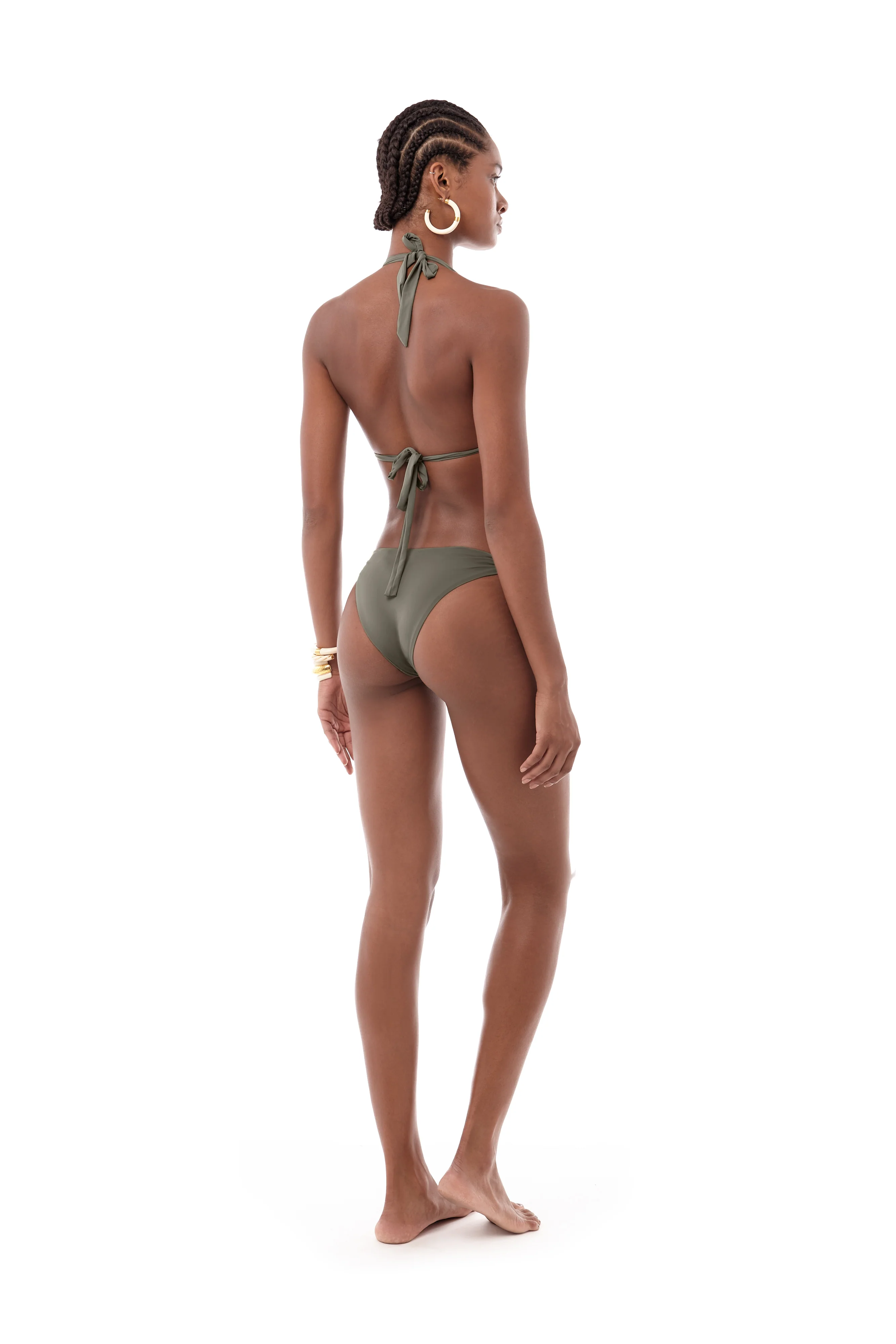 Womens Raquel Diniz Bikini Bottoms In Green