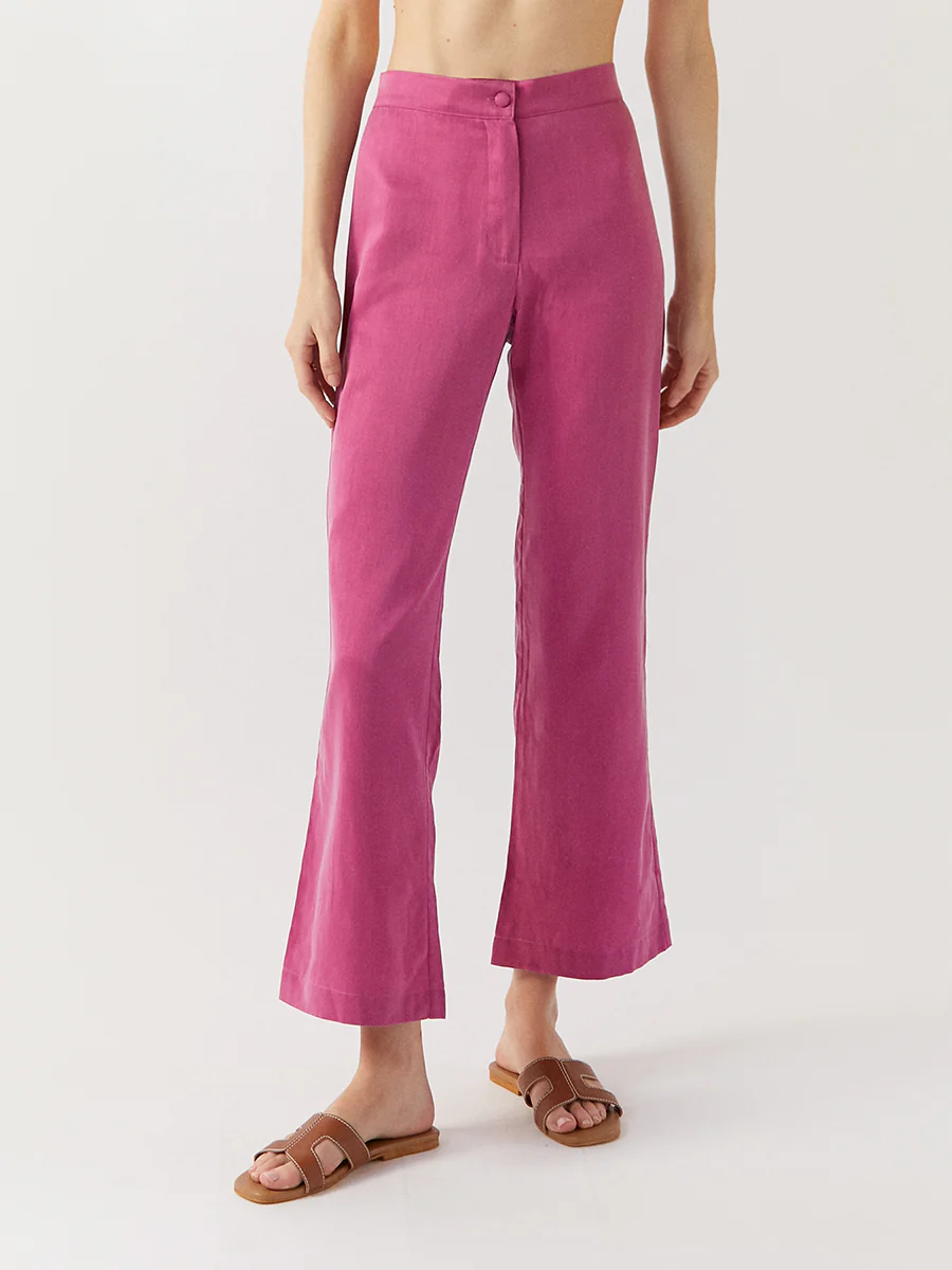 Womens Casa Raki Relaxed Trousers In Purple