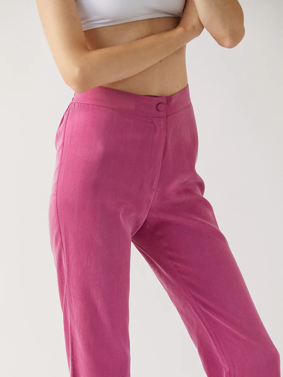Womens Casa Raki Relaxed Trousers In Purple