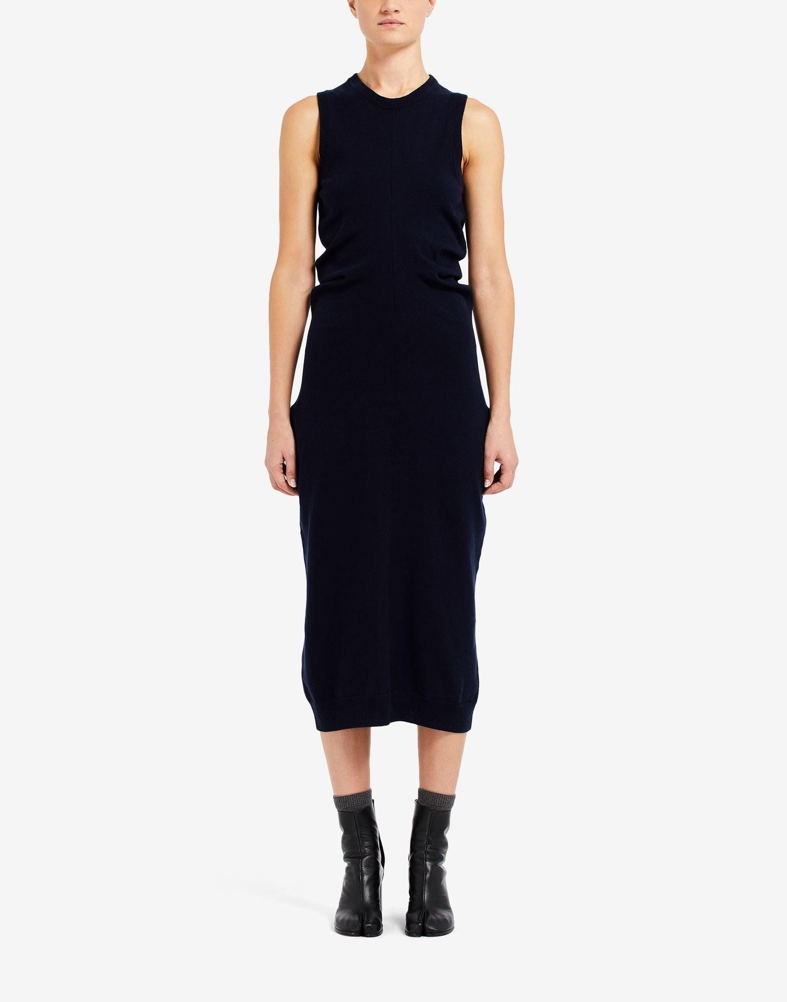 Maison Margiela Women's Midi Dress in Blue