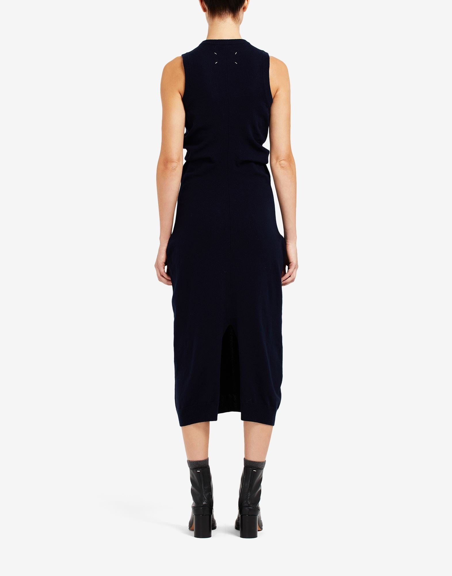 Maison Margiela Women's Midi Dress in Blue
