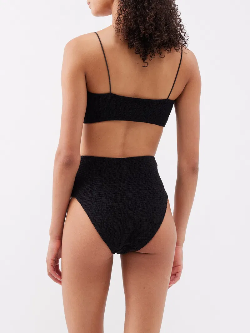 Womens Toteme Bikini Bottoms In Black