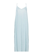 Palm Angels Women's V-Neck Satin Midi Dress