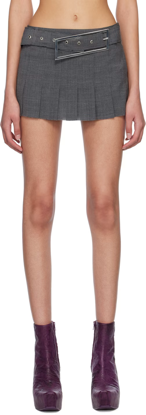 Womens 16 Arlington Short Skirts In Dark Grey