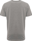 Maison Kitsune Mens Maison Kitsune Embroidered Relaxed T Shirt in Grey