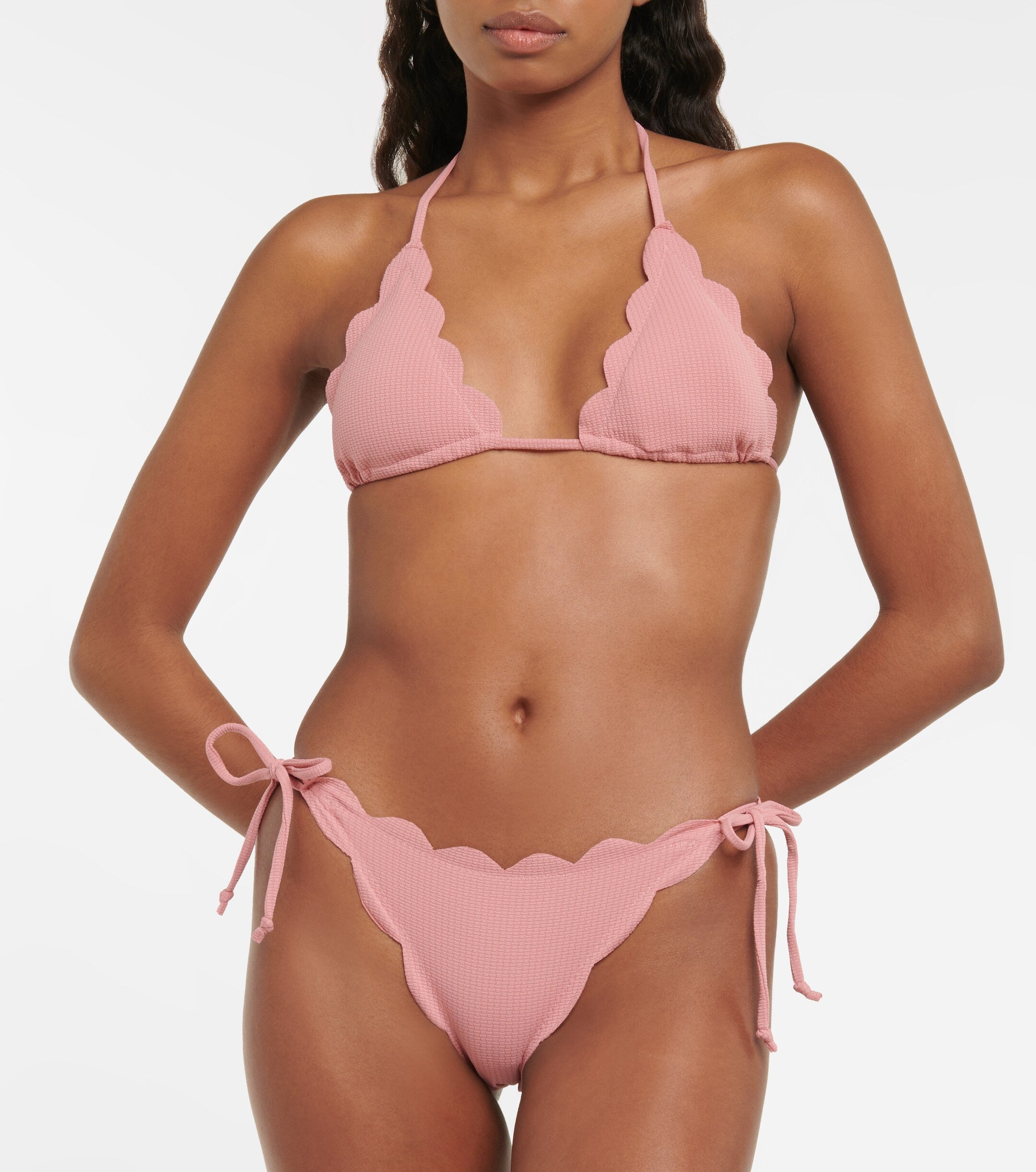 Womens Marysia Swim Bikini Bottoms In Pink
