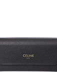 Celine Womens Runway - Bold Story Angular/Geometric Acetate Sunglasses in Black Grey