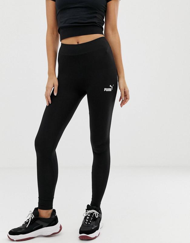Puma Womens Essentials Black Leggings