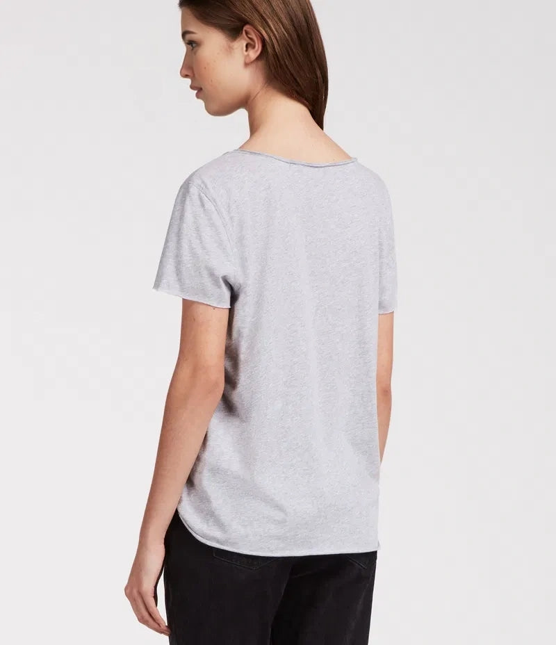 AllSaints Womens Emelyn Tonic T-Shirt In Grey