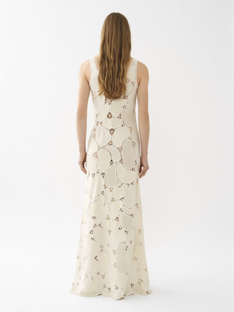 Chloe Women's Maxi Dress in White