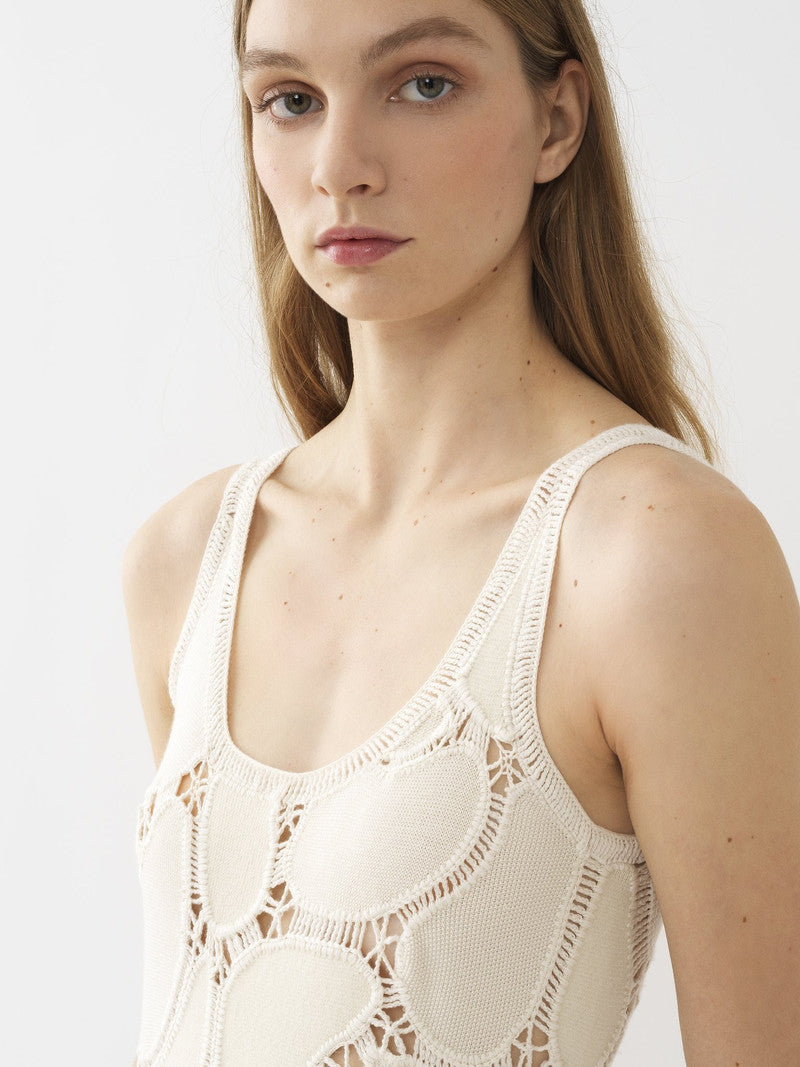 Chloe Women's Maxi Dress in White