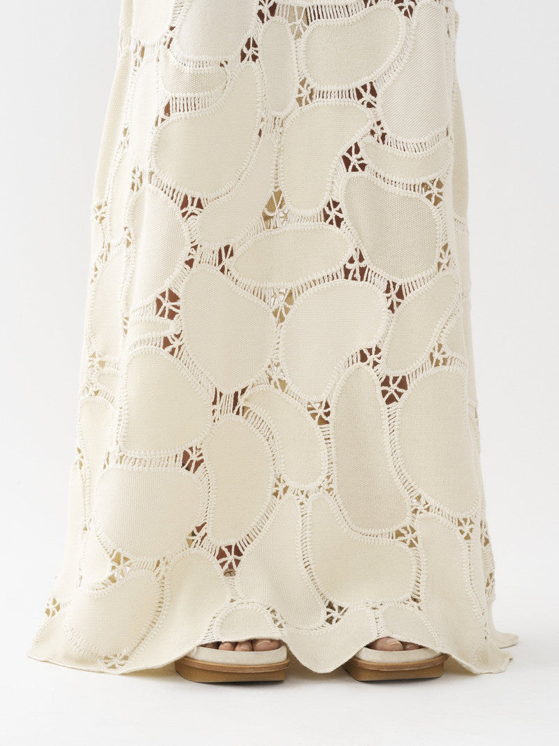 Chloe Women's Maxi Dress in White