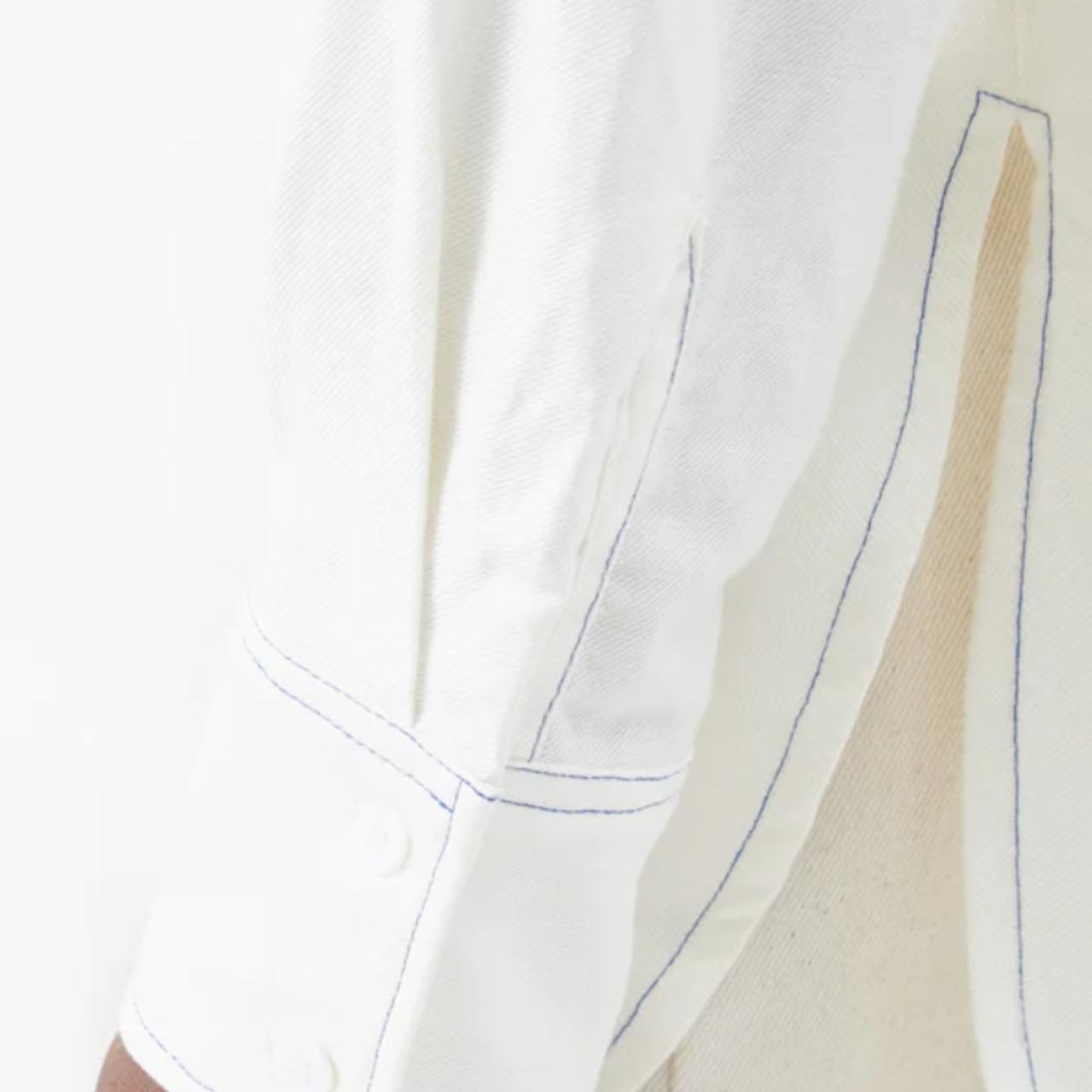 Mens Albus Lumen Long Sleeve Casual In Cream