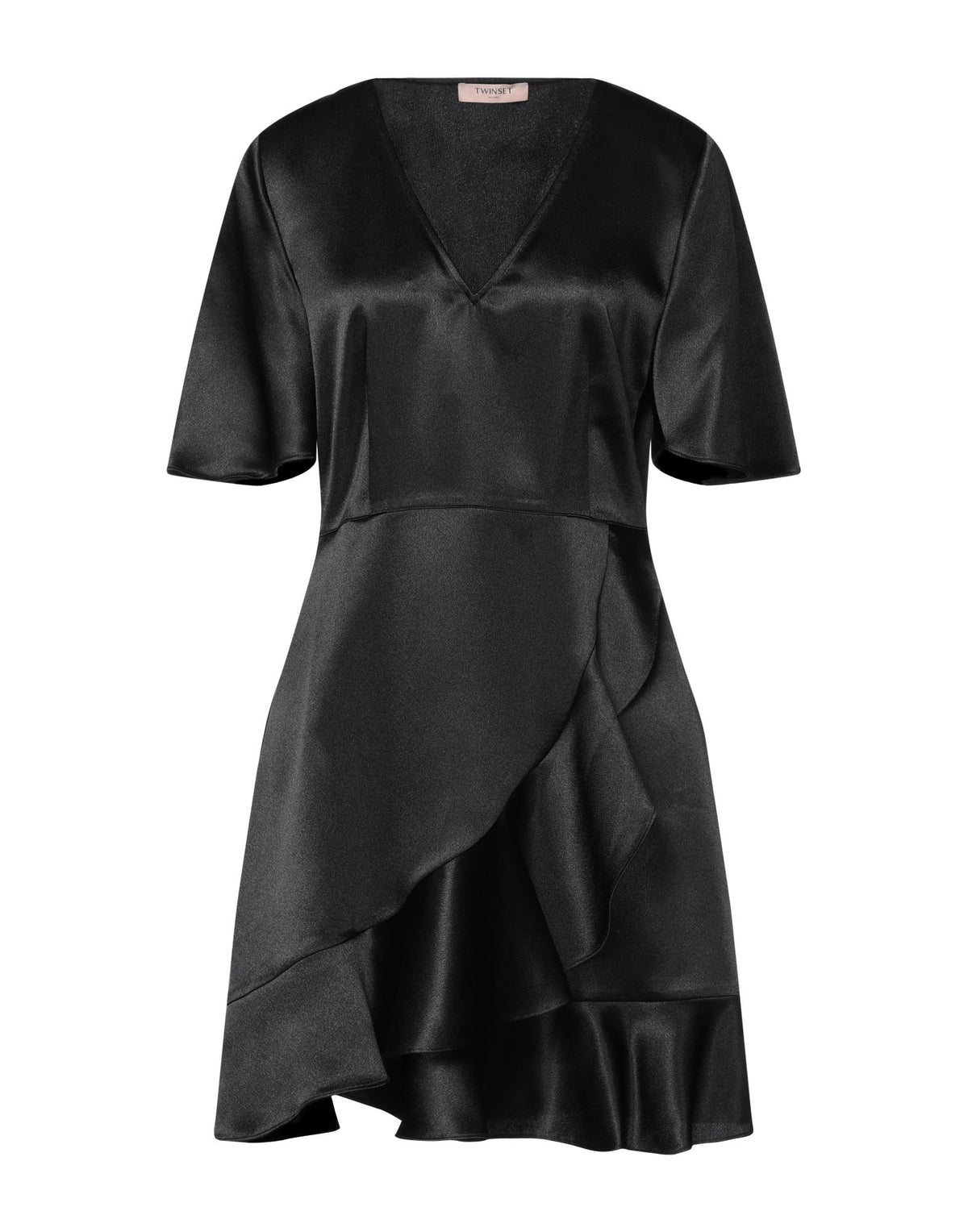 Twinset Women's V-Neck Flared Mini Dress