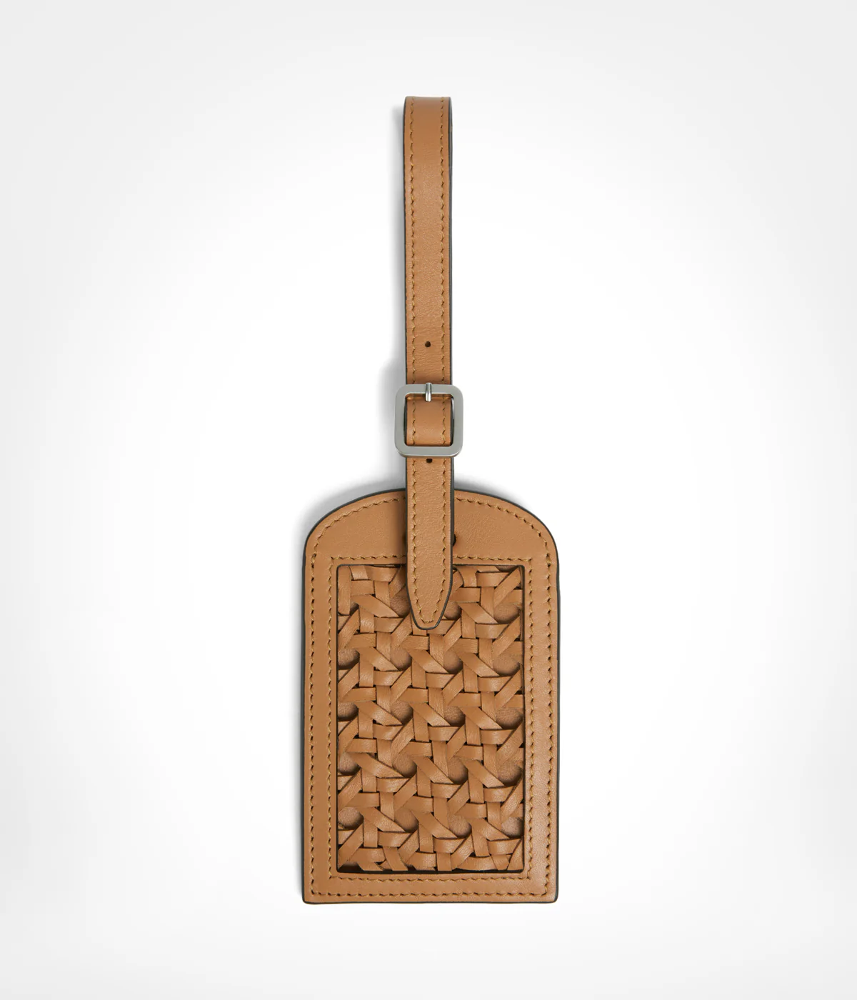 Mens Aviteur Luggage Tag in Tan