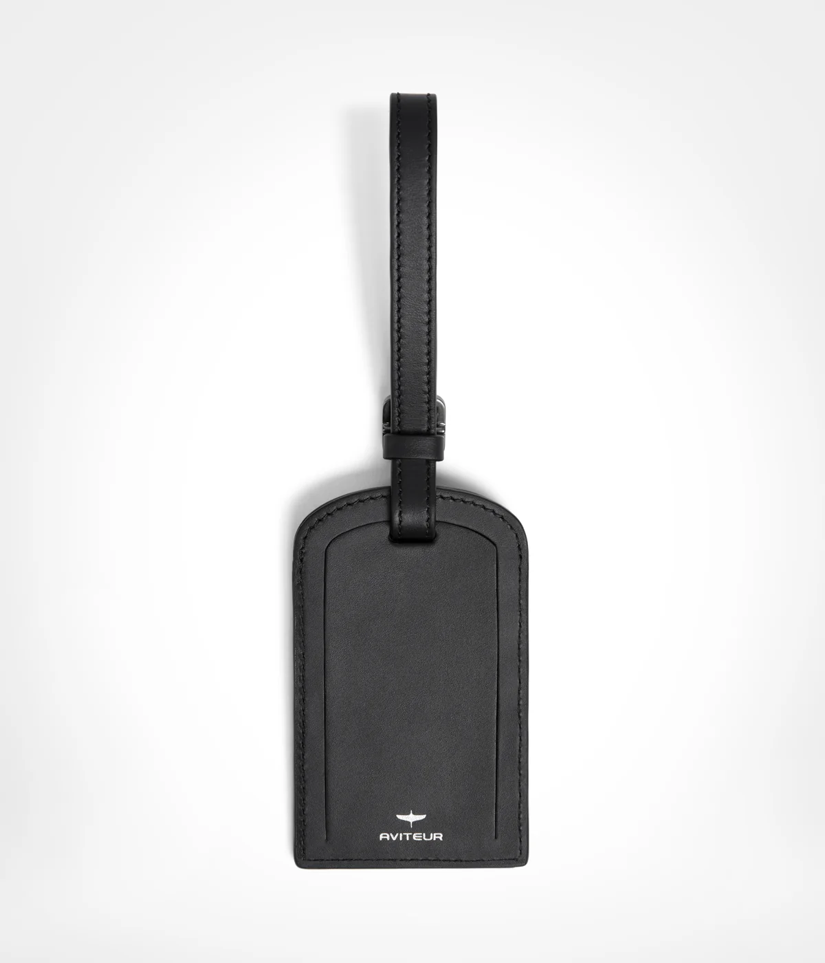 Mens Aviteur Luggage Tags In Black