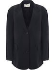 RAEY Womens Giant Suit Jacket in Black