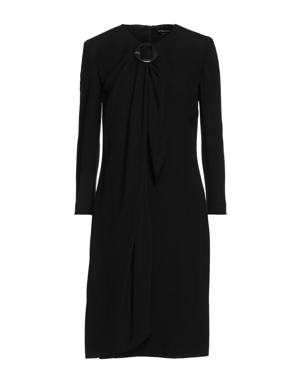 Giorgio Armani Women's V-Neck Embellished Midi Dress