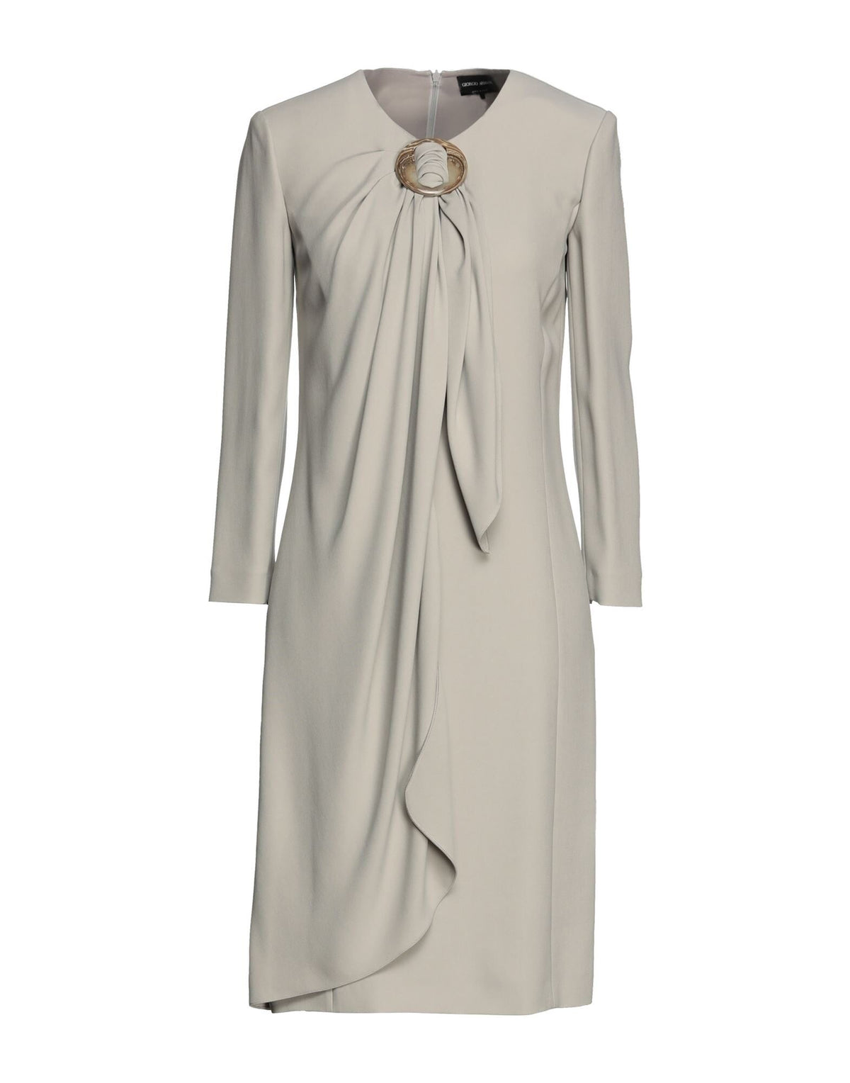 Giorgio Armani Women's V-Neck Embellished Midi Dress