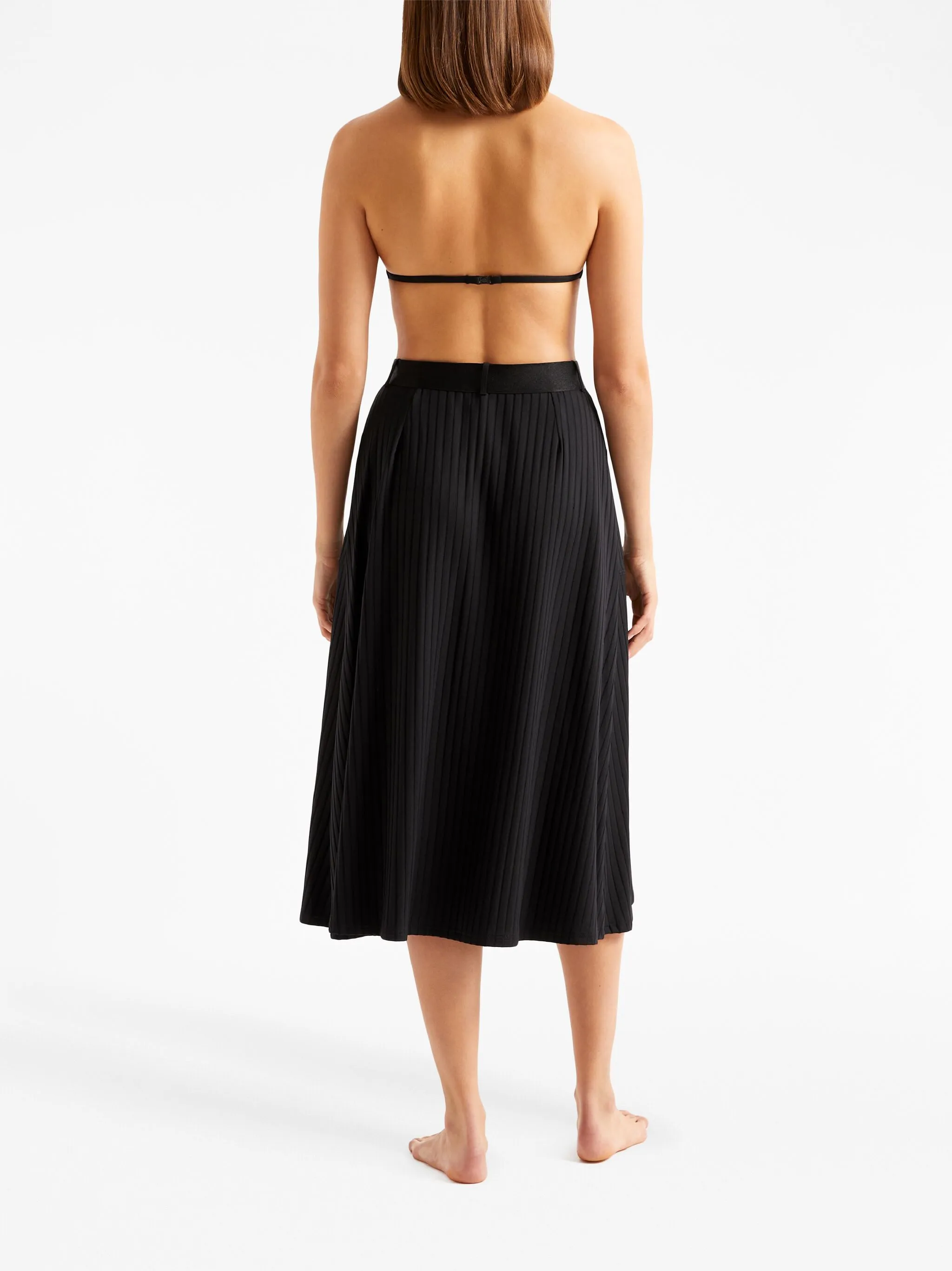 Womens Eres Midi Skirts In Black