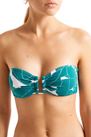Womens Eres Bikini Tops In Green White
