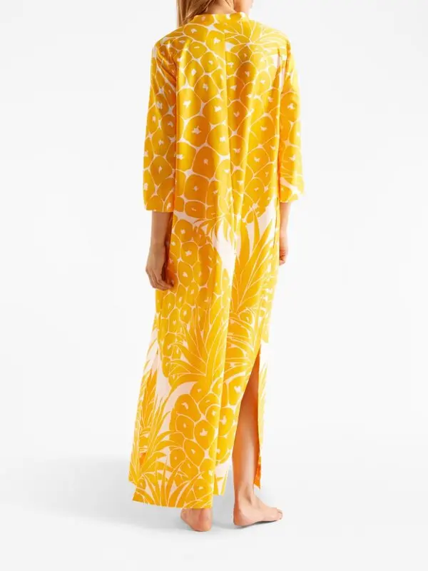 Womens Eres Long Sun Dresses In Yellow