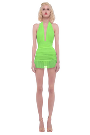 Womens Norma Kamali Fashion Swimsuit In Bright Green