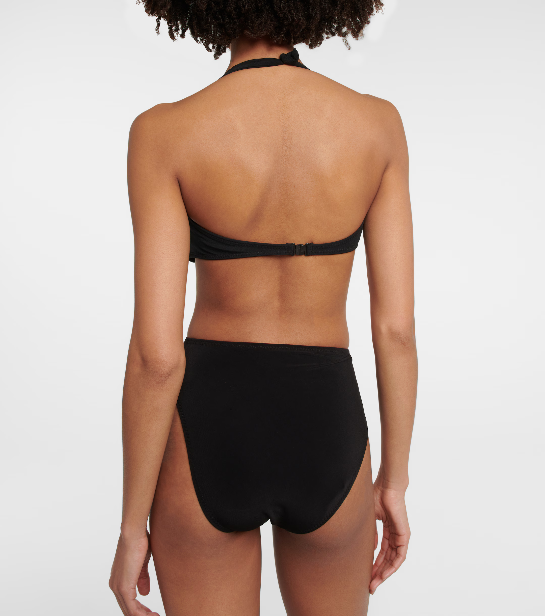 Womens Norma Kamali Bikini Tops In Black