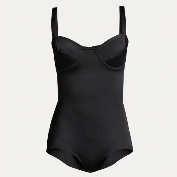 Womens Norma Kamali Fashion Swimsuit In Black