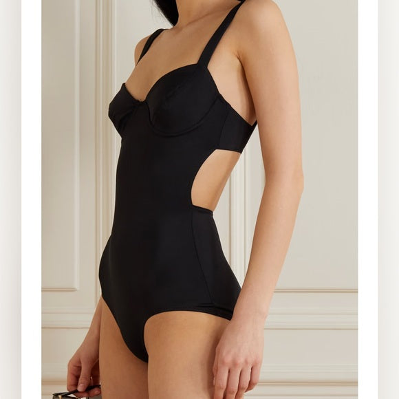 Womens Norma Kamali Fashion Swimsuit In Black