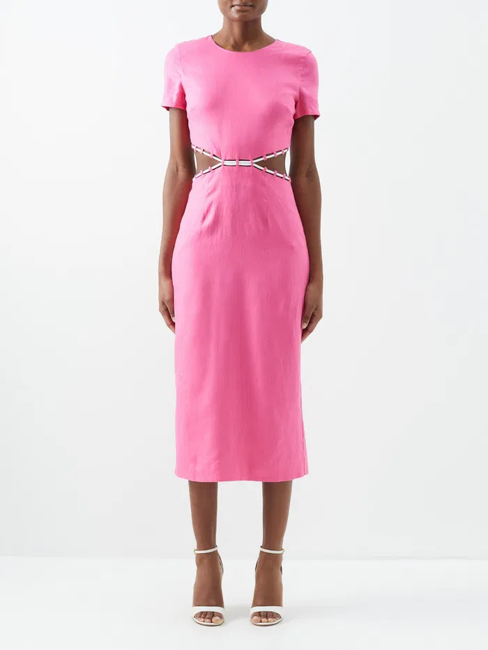 Womens Staud Occasion Dress In Pink