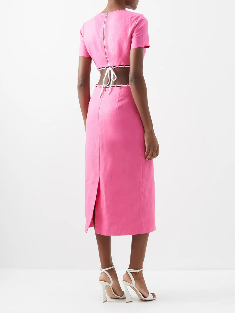 Womens Staud Occasion Dress In Pink