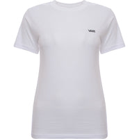 Vans Womens Small Logo White T-Shirt