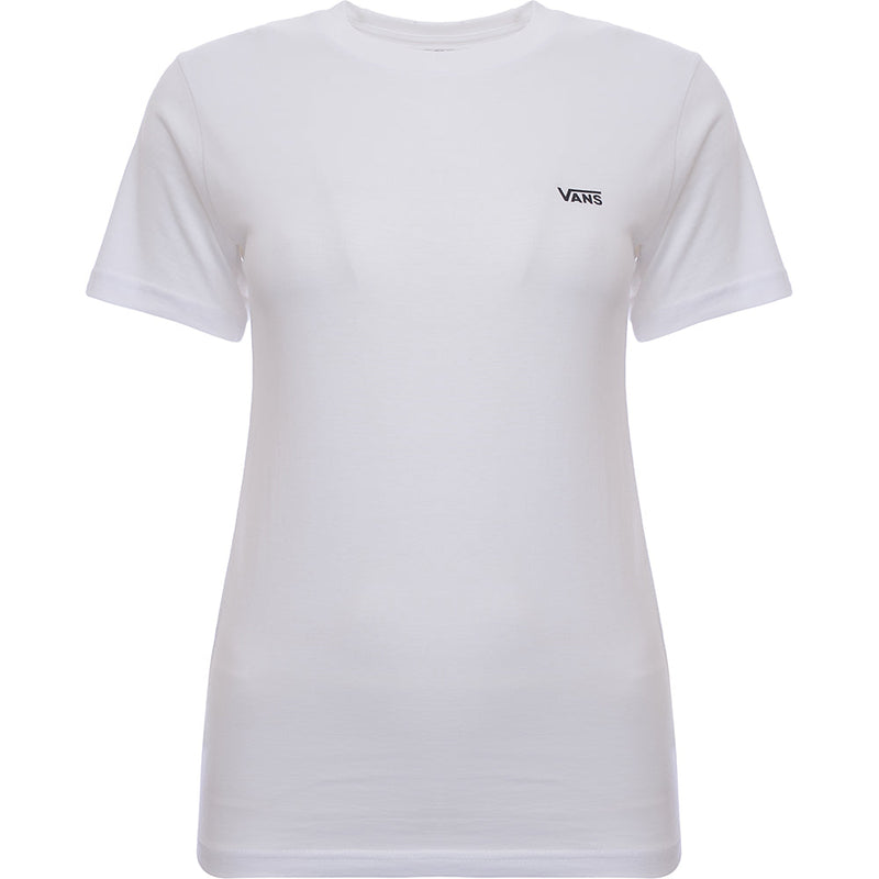 Vans Womens Small Logo White T-Shirt