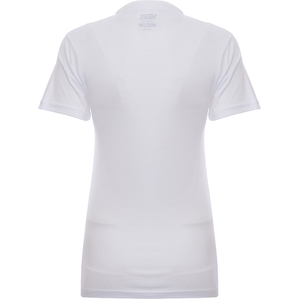 Vans Womens Small Logo White T-Shirt