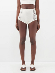 Womens Le Kasha Casual Shorts In White