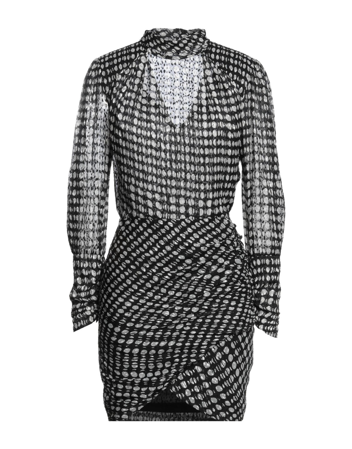 Ba&Sh Women's Crepe Zip Mini Dress