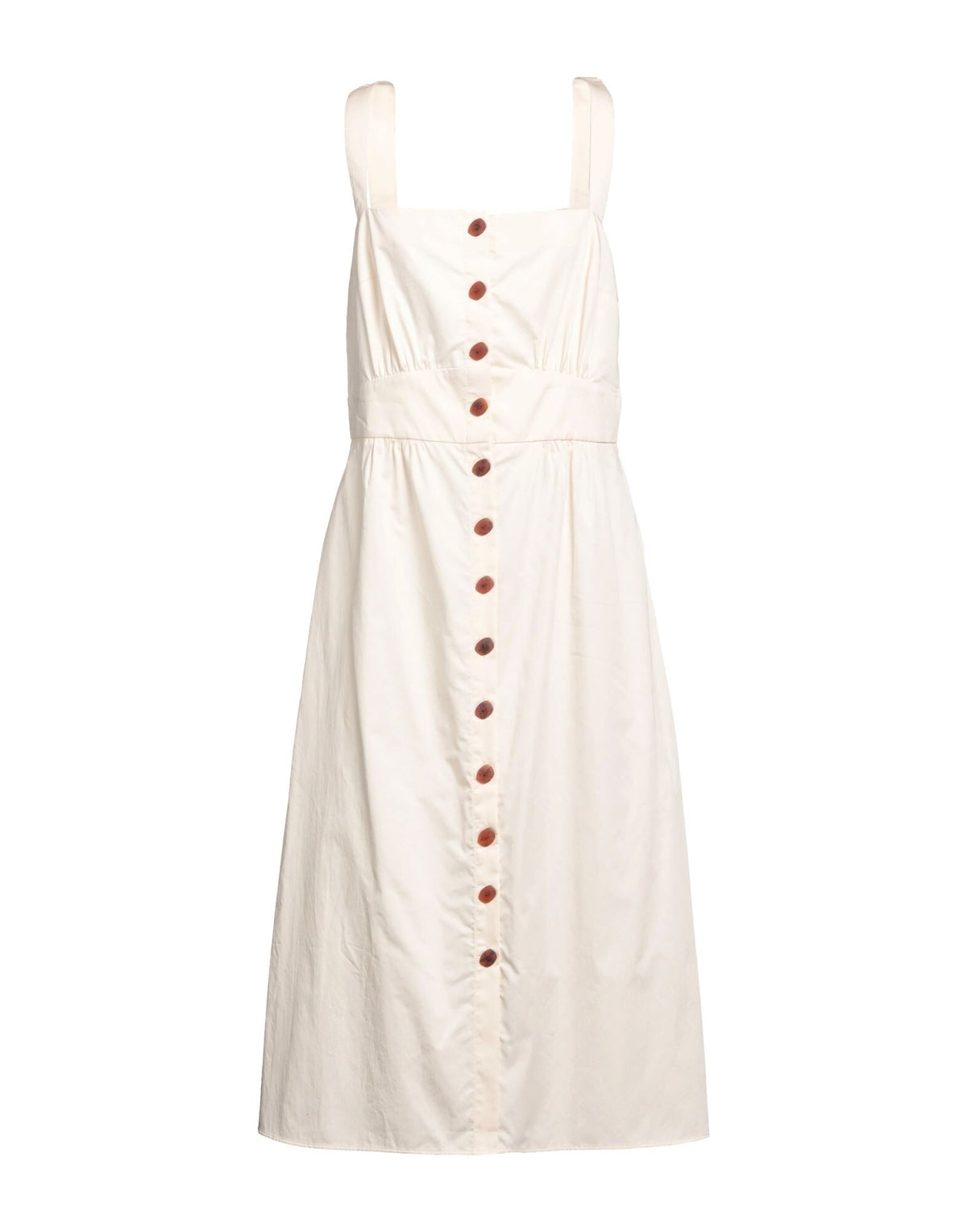 Ba&Sh Women's Flared Button Midi Dress
