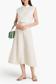 Womens Casa Raki Midi Skirts In Cream