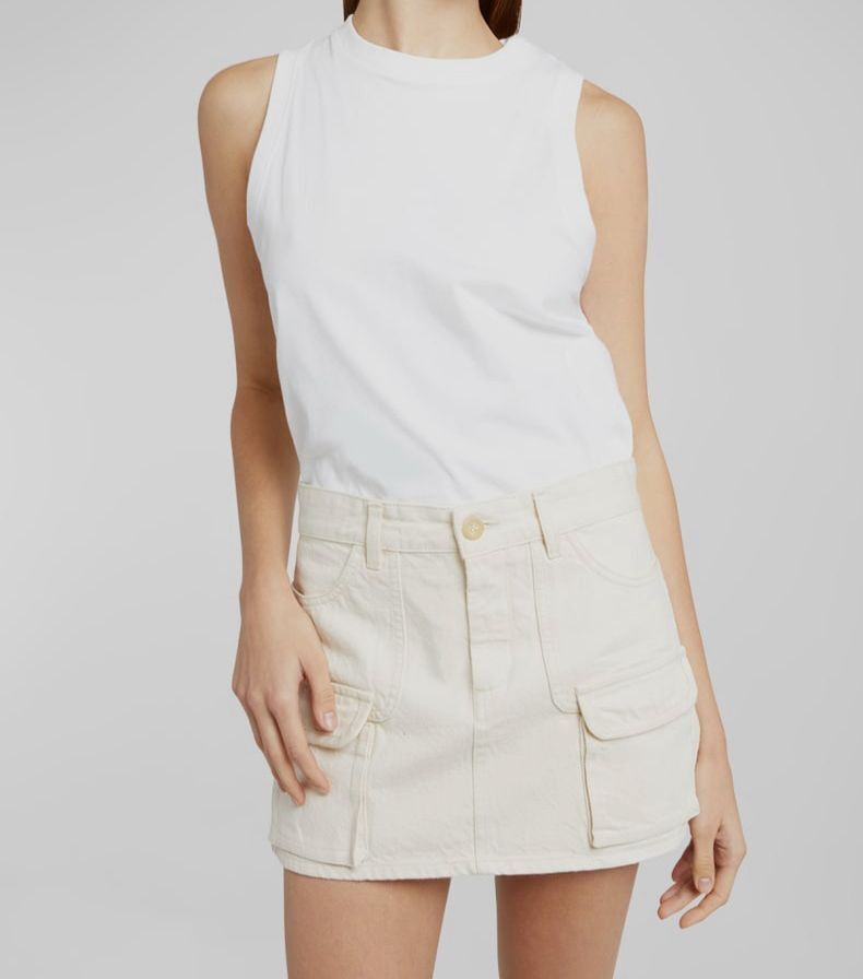 Womens Armarium Tanks In White
