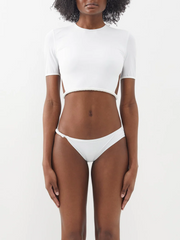 Womens Christopher Esber Bikini Bottoms In White