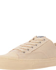 Miharayasuhiro Mens Past Sole Canvas Low Top Sneaker in White